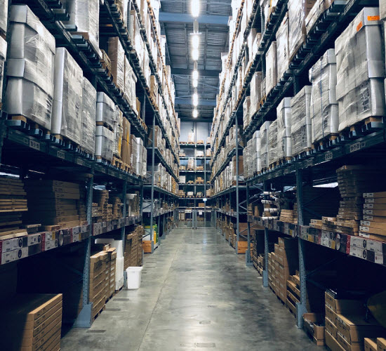 The warehouse that was full of fraudulently obtained Cisco products.