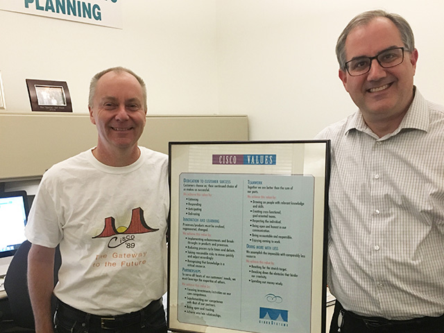 Photo of Ed Swenson and Phil Remaker