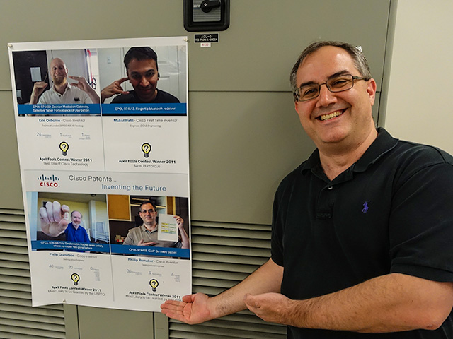 Photo of Phil at the Cisco Archive Open House
