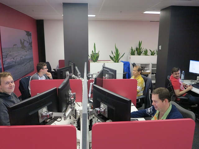 photo of the Data Centre team
