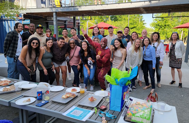 Conexión RTP Chapter hosting Cinco de Mayo happy hour at Boxyard RTP, North Carolina.