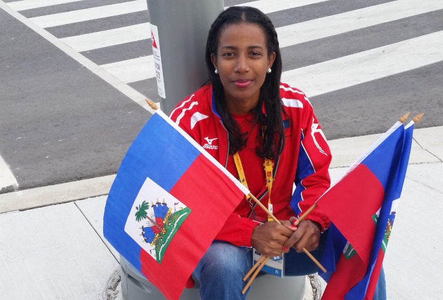 Pascal before the closing ceremony at the Pan American Games 2015 in Toronto, Canada.