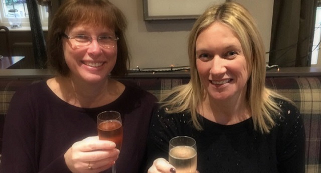 photo of a Lisbet Sherlock and Helen Gall